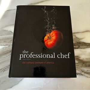 The Professional Chef Culinary Institute America Ninth Edition  Wiley Cookbook